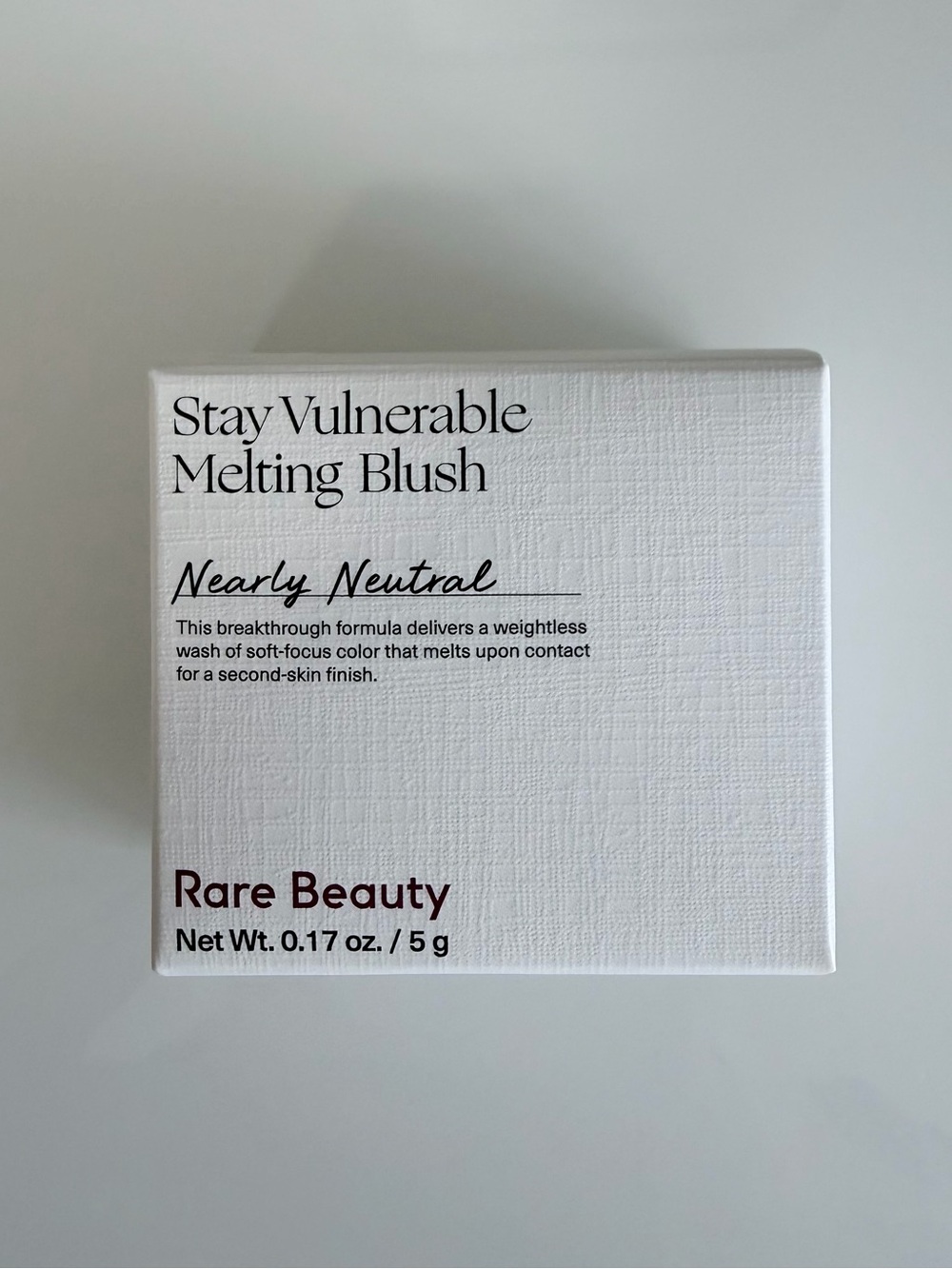 Rare Beauty Stay Vulnerable Melting Blush in Nearly Neutral